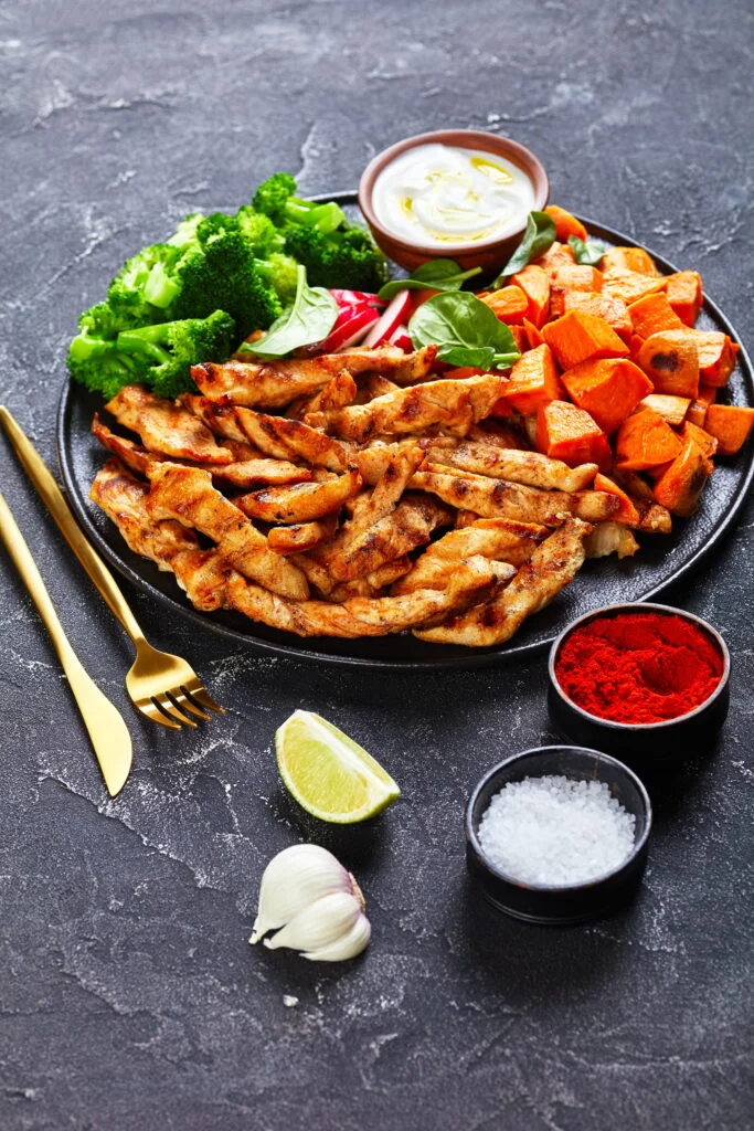 Maple balsamic glaze recipe pairs excellently with chicken, sweet potatoes, and more! 