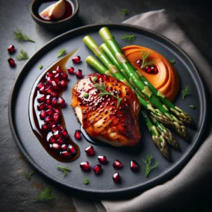 Pomegranate Chicken Recipe with Maple Glaze PH Image